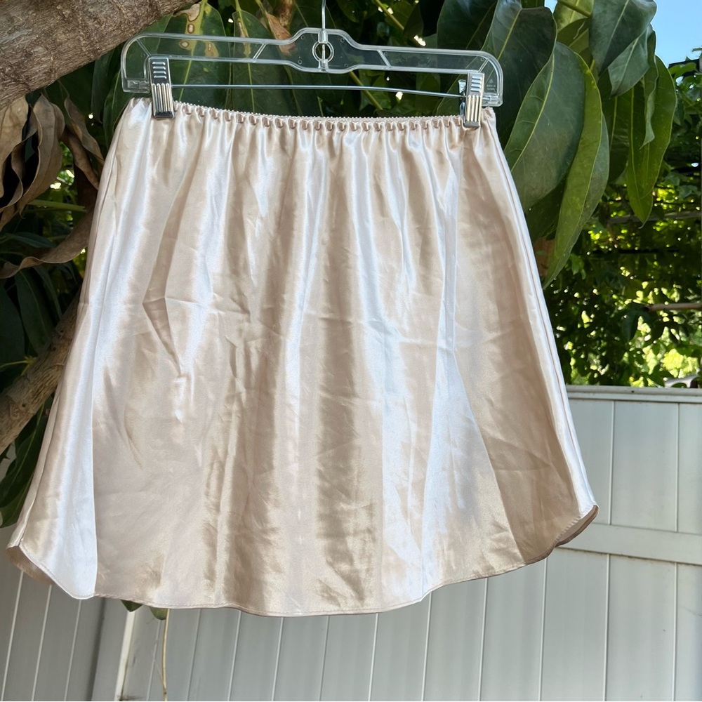 Vintage Farr West cream skirt slip !